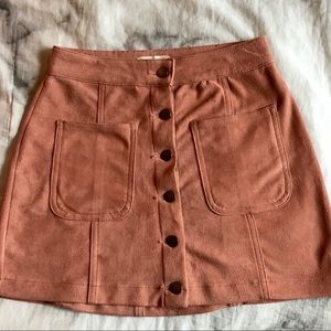 Altar’d State suede skirt